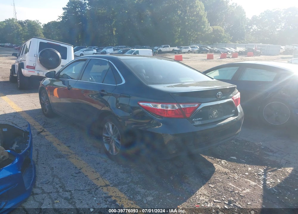2016 TOYOTA CAMRY SE VIN: 4T1BF1FK3GU257710