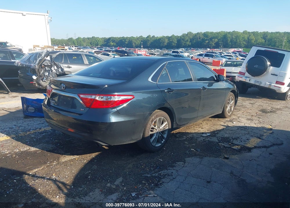 2016 TOYOTA CAMRY SE VIN: 4T1BF1FK3GU257710