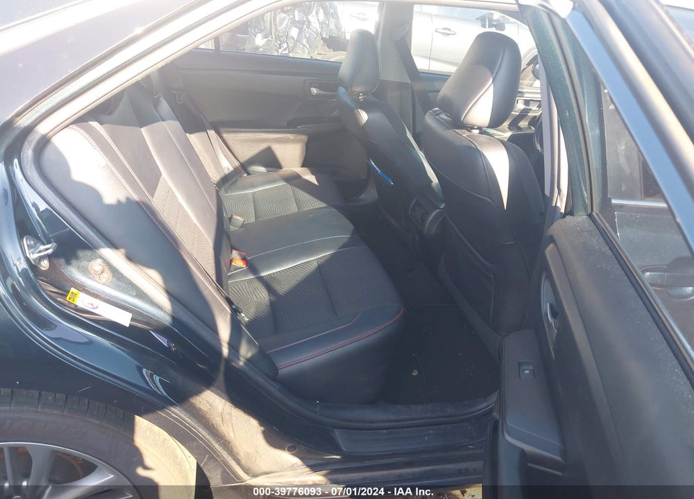 2016 TOYOTA CAMRY SE VIN: 4T1BF1FK3GU257710