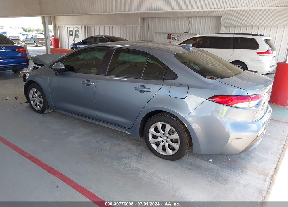 2020 TOYOTA COROLLA LE VIN: JTDEPRAE8LJ009494