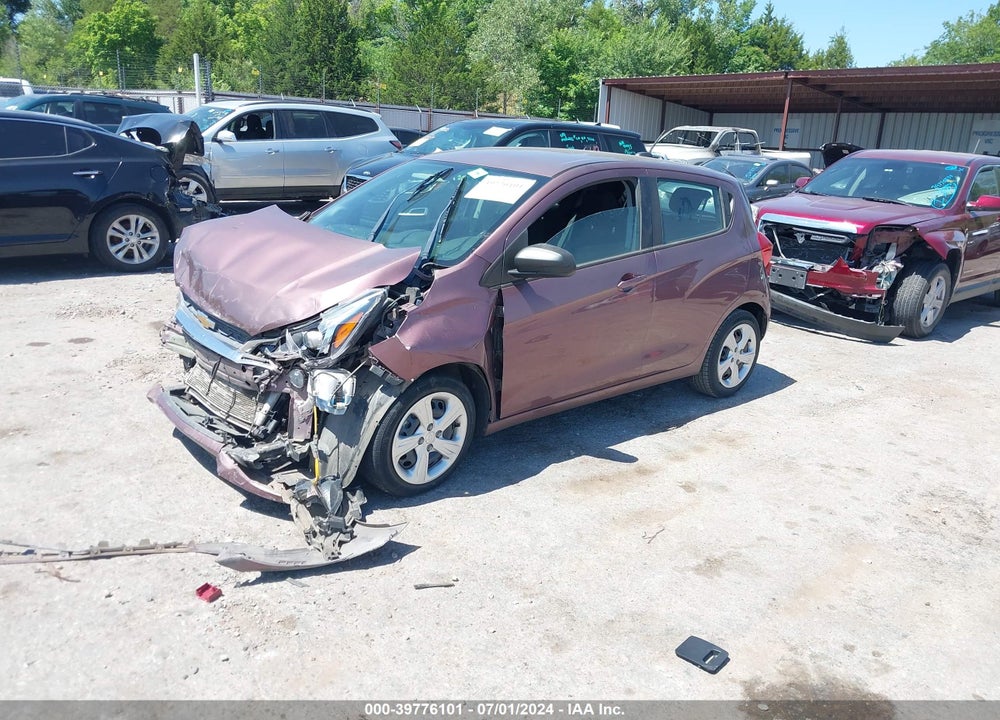 2019 CHEVROLET SPARK LS CVT VIN: KL8CB6SA3KC743102