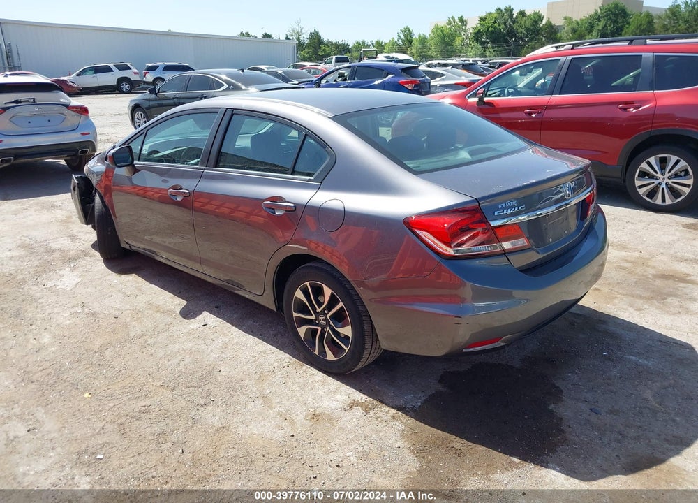 2014 HONDA CIVIC EX VIN: 19XFB2F85EE051053
