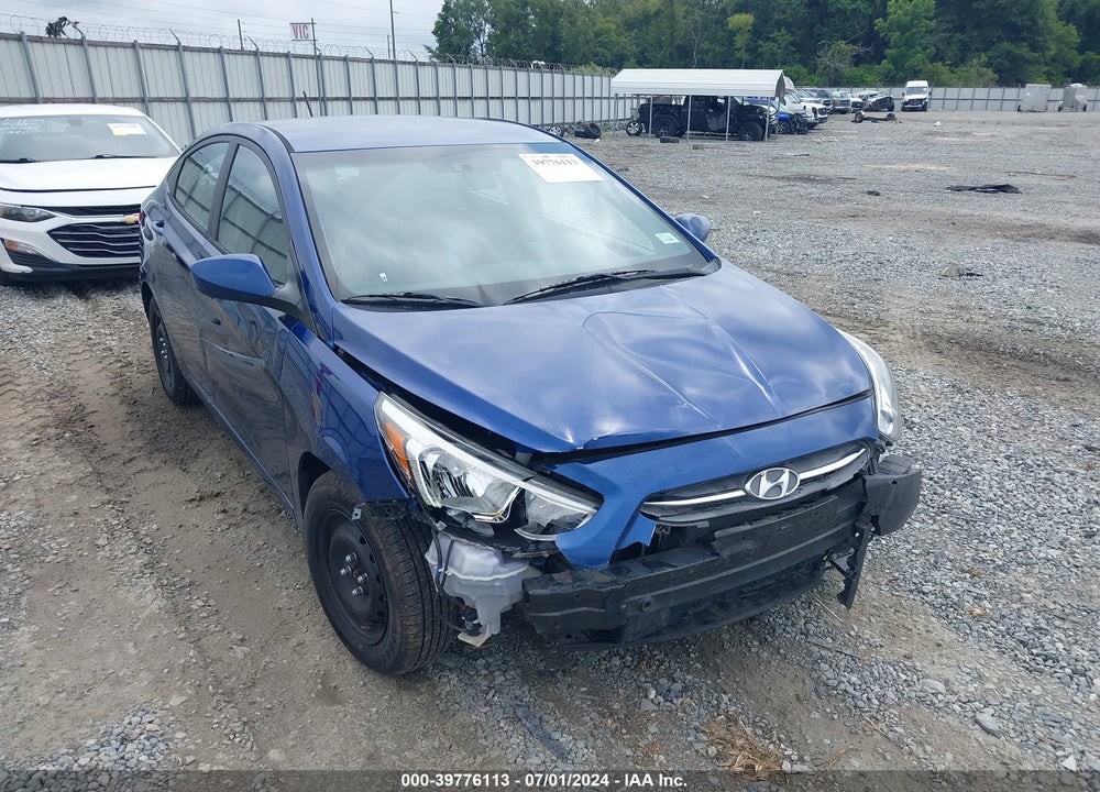 2016 HYUNDAI ACCENT VIN: KMHCT4AE1GU058798