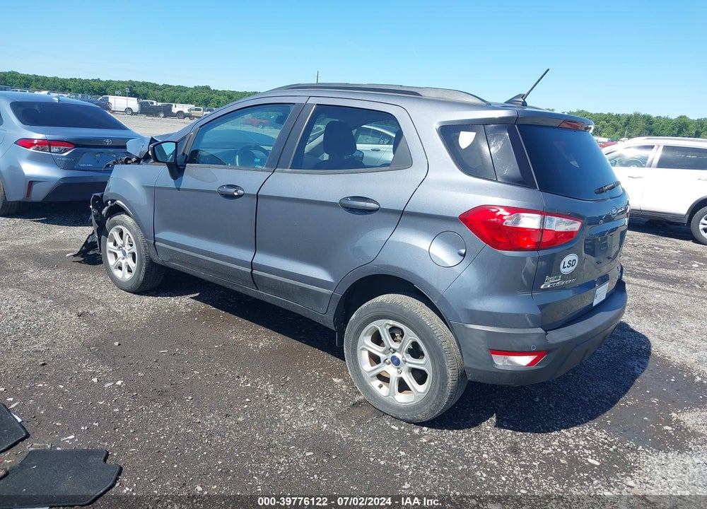 2018 FORD ECOSPORT SE VIN: MAJ6P1UL4JC207318