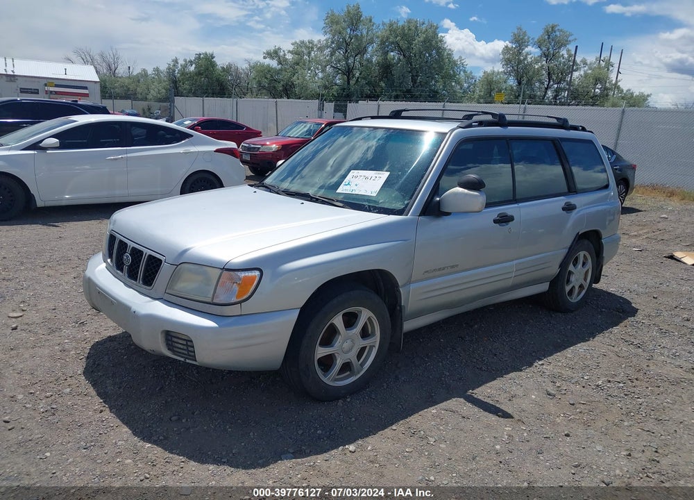 2002 SUBARU FORESTER S VIN: JF1SF65642G700479