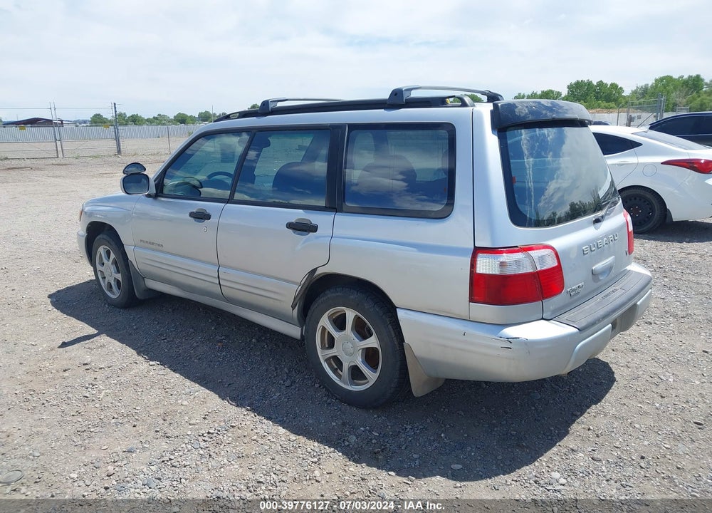 2002 SUBARU FORESTER S VIN: JF1SF65642G700479