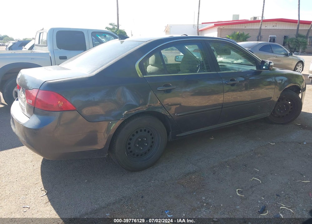2010 KIA OPTIMA LX VIN: KNAGG4A86A5449710