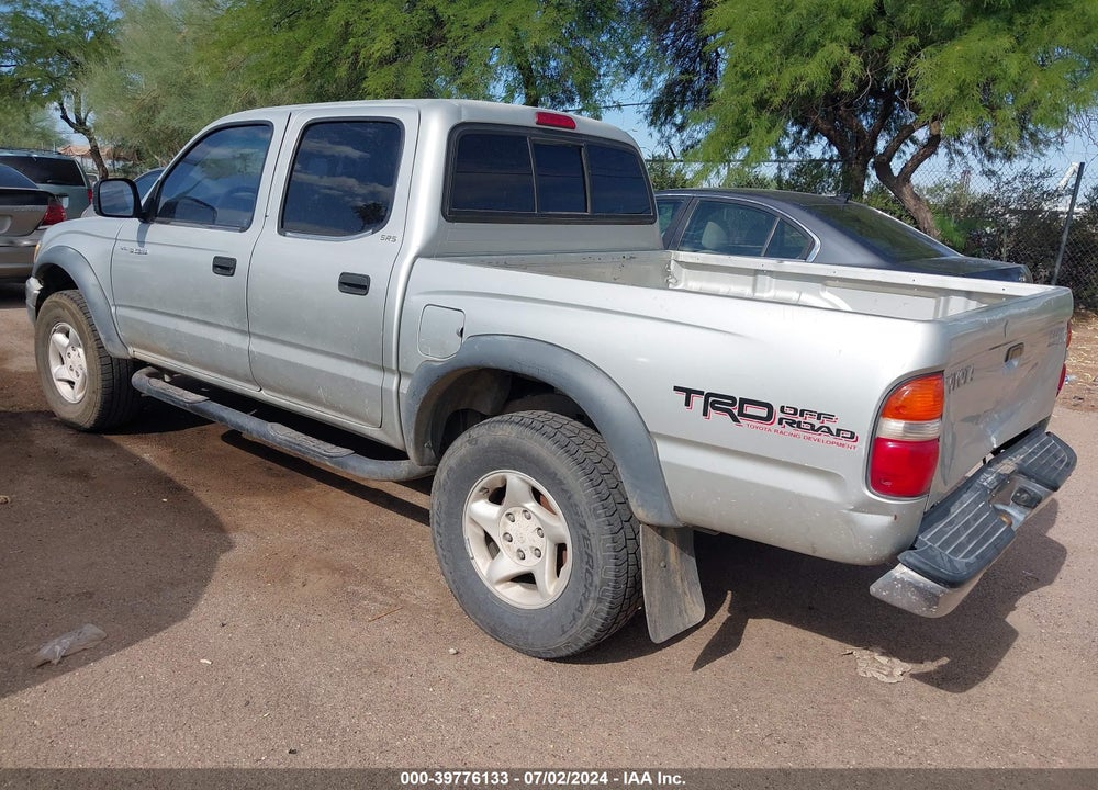 2001 TOYOTA TACOMA PRERUNNER V6 VIN: 5TEGN92N41Z783046