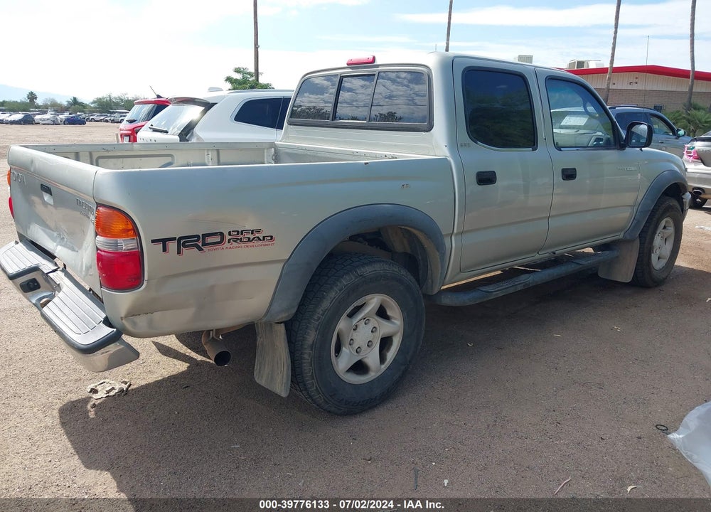 2001 TOYOTA TACOMA PRERUNNER V6 VIN: 5TEGN92N41Z783046