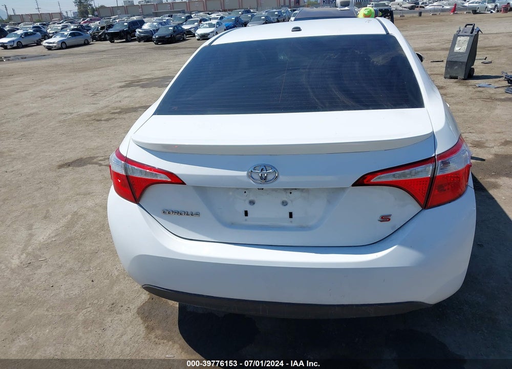 2014 TOYOTA COROLLA S PREMIUM VIN: 5YFBURHE5EP054103