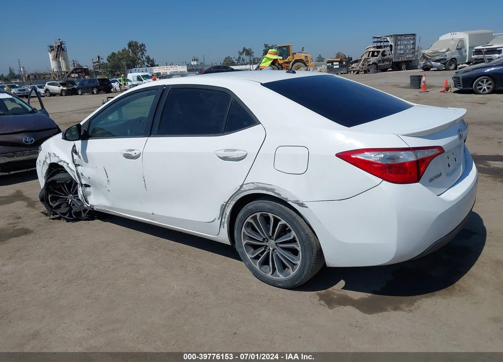 2014 TOYOTA COROLLA S PREMIUM VIN: 5YFBURHE5EP054103