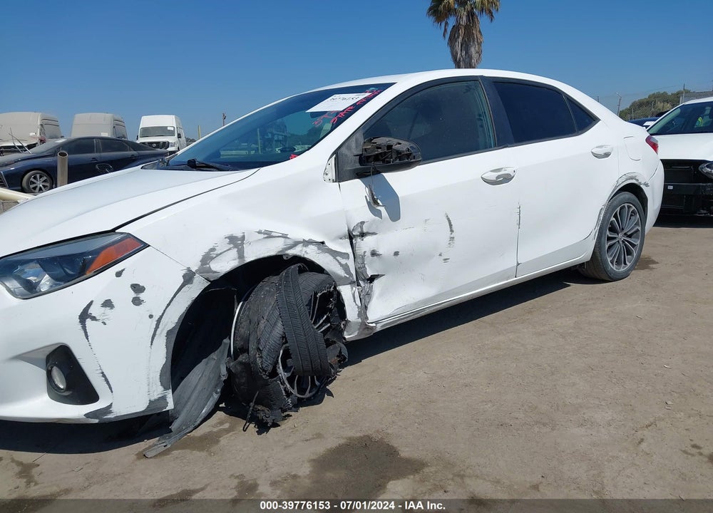 2014 TOYOTA COROLLA S PREMIUM VIN: 5YFBURHE5EP054103
