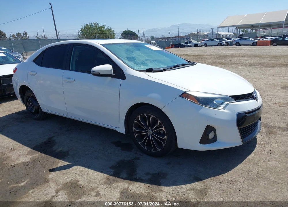 2014 TOYOTA COROLLA S PREMIUM VIN: 5YFBURHE5EP054103