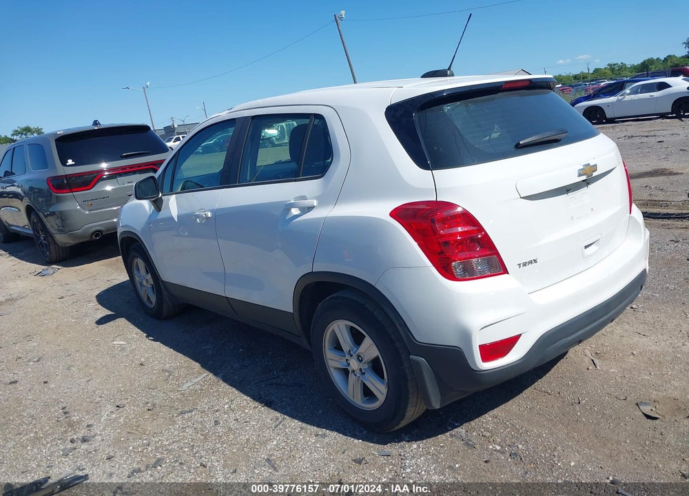 2020 CHEVROLET TRAX FWD LS VIN: 3GNCJKSB9LL107681