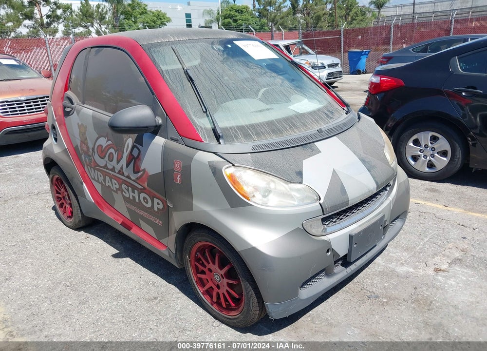 2011 SMART FORTWO PASSION/PURE VIN: WMEEJ3BA6BK427198