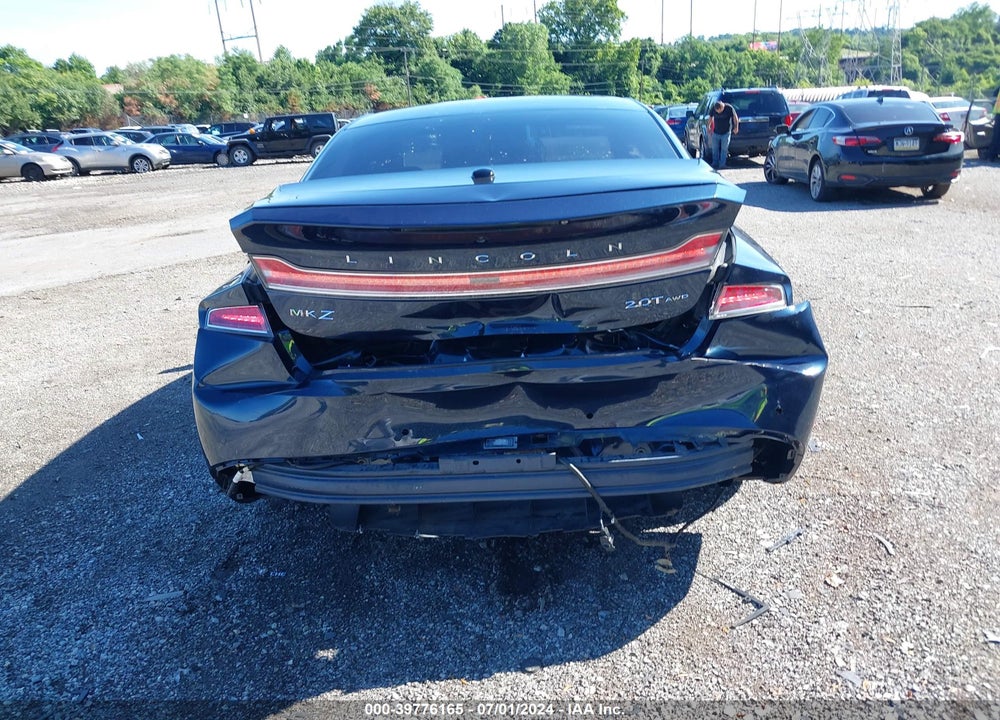 2017 LINCOLN MKZ RESERVE VIN: 3LN6L5F91HR653125