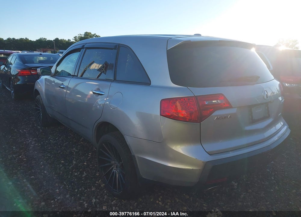 2009 ACURA MDX TECHNOLOGY PACKAGE VIN: 2HNYD28639H514083