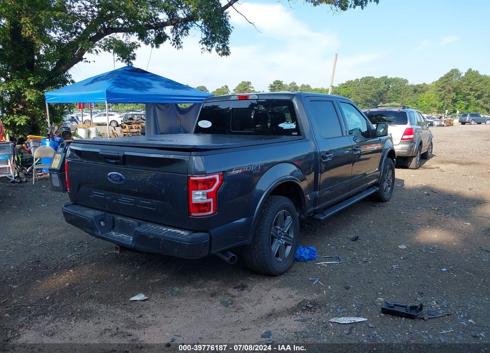 2020 FORD F-150 XLT VIN: 1FTEW1E55LKE31909