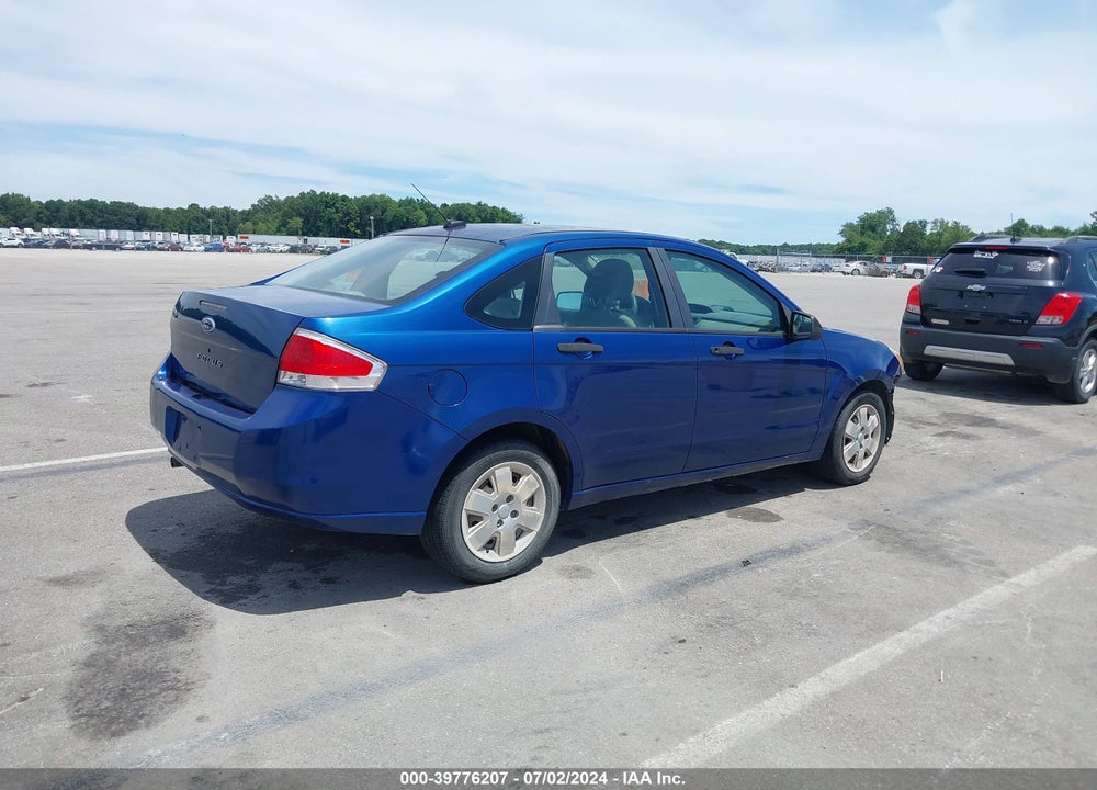 2008 FORD FOCUS S VIN: 1FAHP34N88W150524