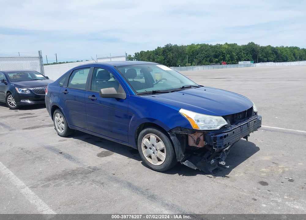 2008 FORD FOCUS S VIN: 1FAHP34N88W150524