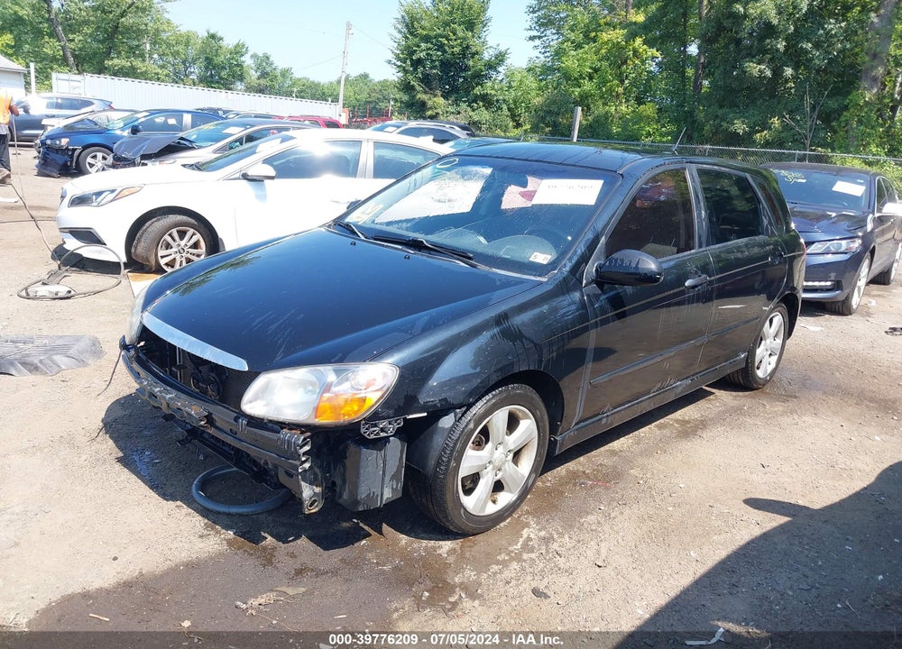 2007 KIA SPECTRA5 SX VIN: KNAFE161375000358