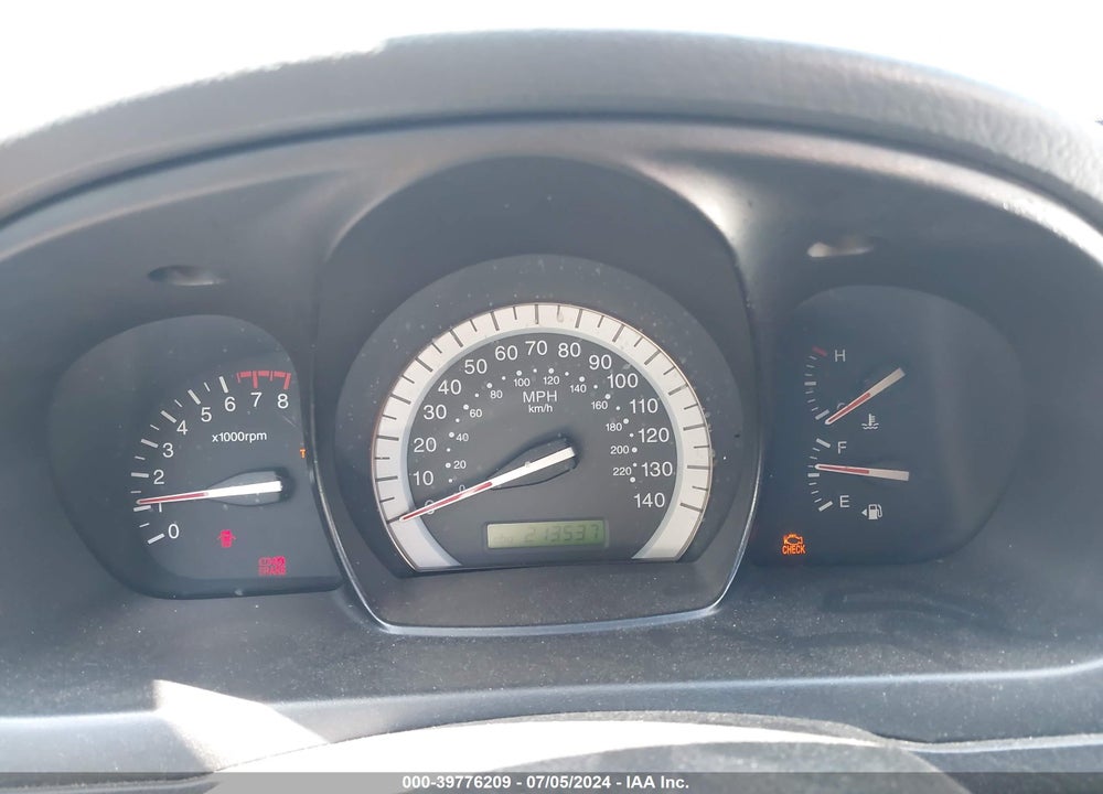 2007 KIA SPECTRA5 SX VIN: KNAFE161375000358