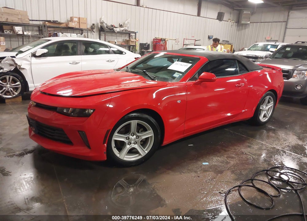 2016 CHEVROLET CAMARO 1LT VIN: 1G1FB3DS8G0163161