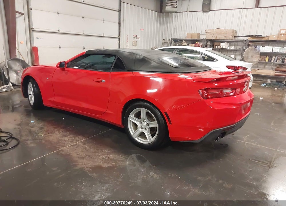 2016 CHEVROLET CAMARO 1LT VIN: 1G1FB3DS8G0163161