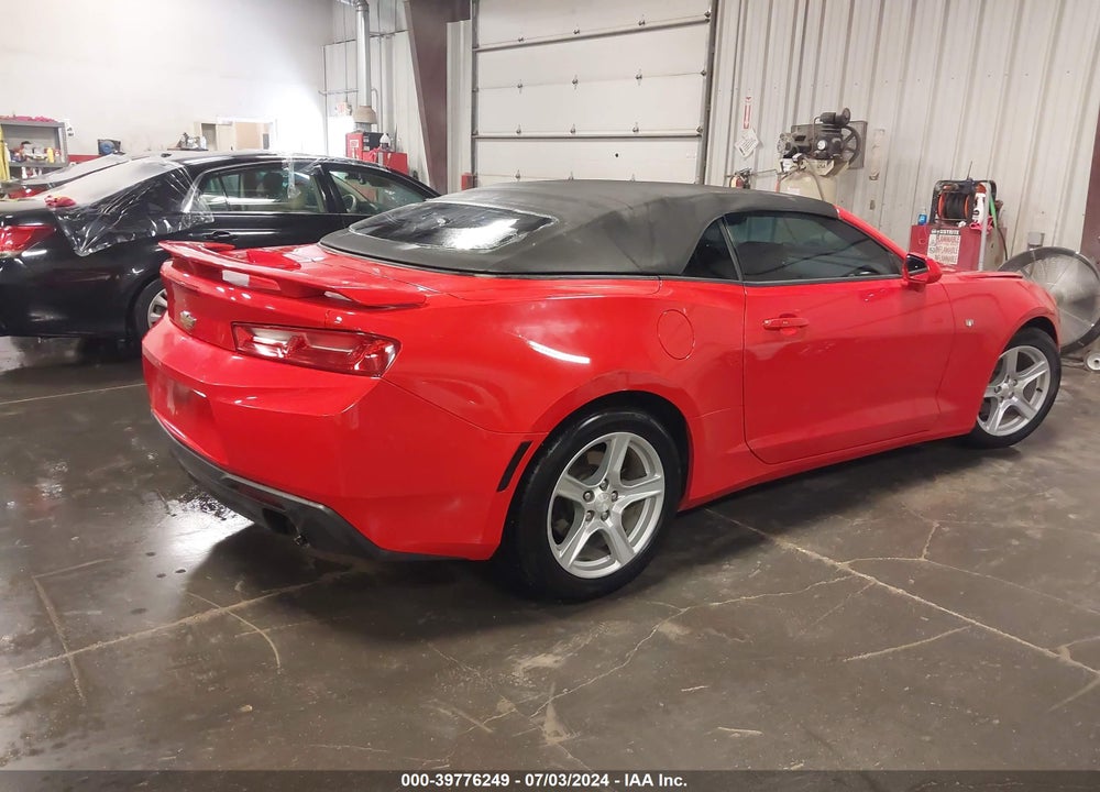2016 CHEVROLET CAMARO 1LT VIN: 1G1FB3DS8G0163161