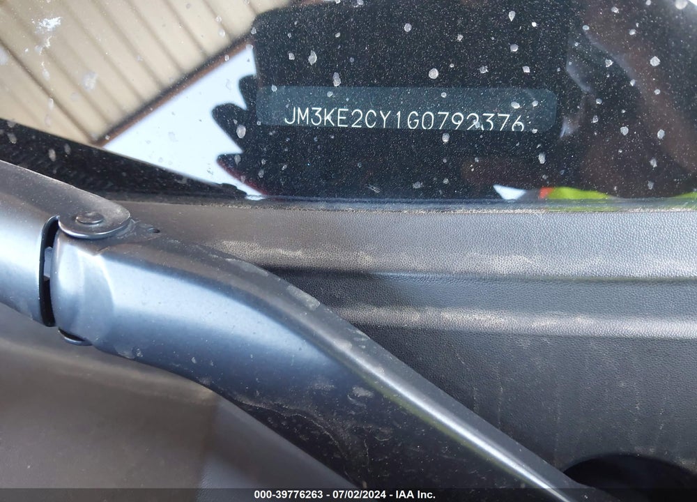 2016 MAZDA CX-5 TOURING VIN: JM3KE2CY1G0792376
