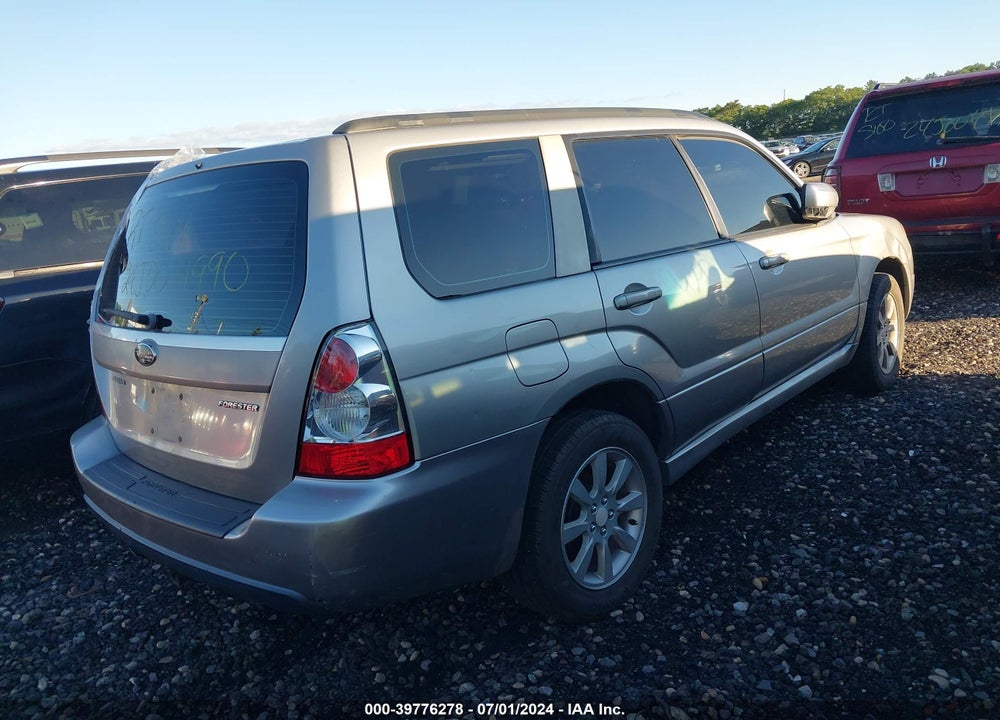 2007 SUBARU FORESTER 2.5X VIN: JF1SG65657G724424