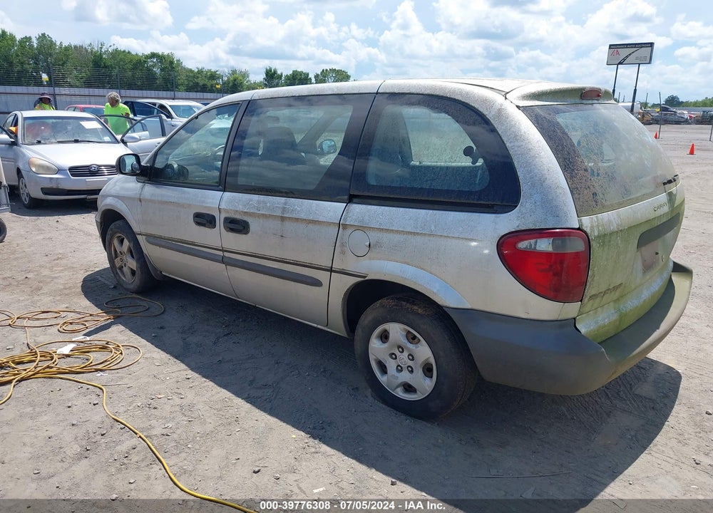 2002 DODGE CARAVAN SE VIN: 1B4GP25B22B629070