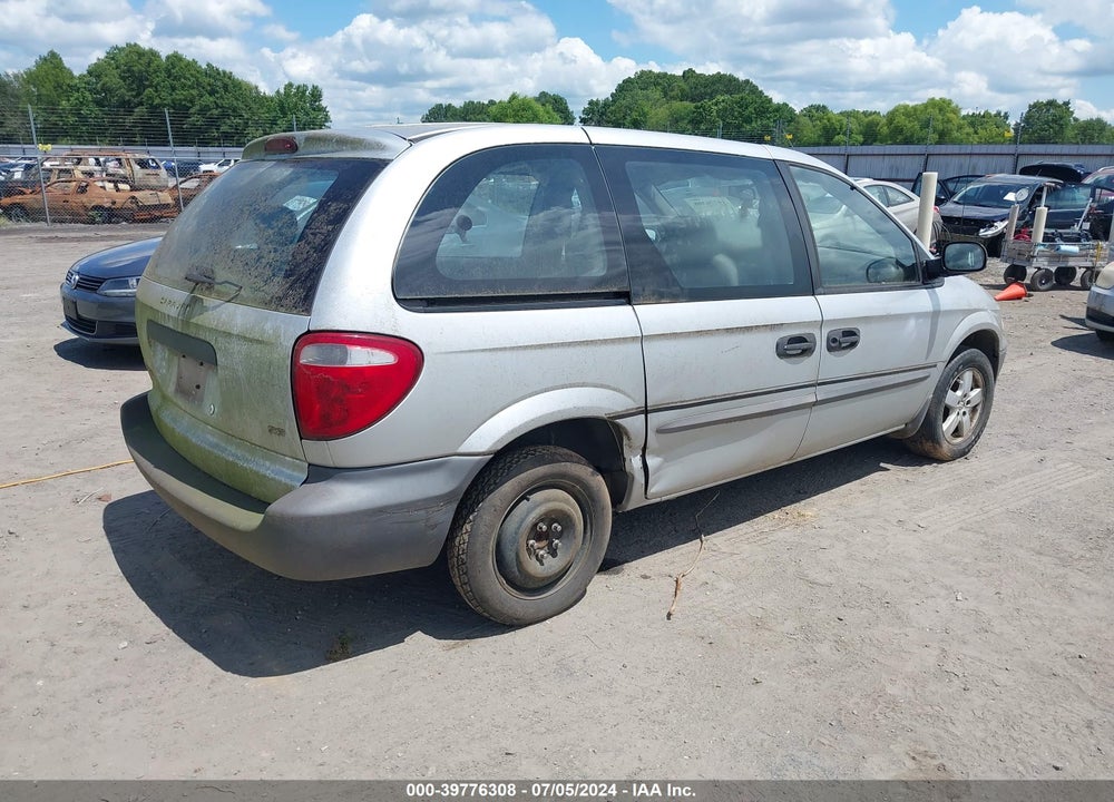 2002 DODGE CARAVAN SE VIN: 1B4GP25B22B629070