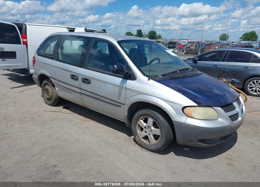 2002 DODGE CARAVAN SE VIN: 1B4GP25B22B629070