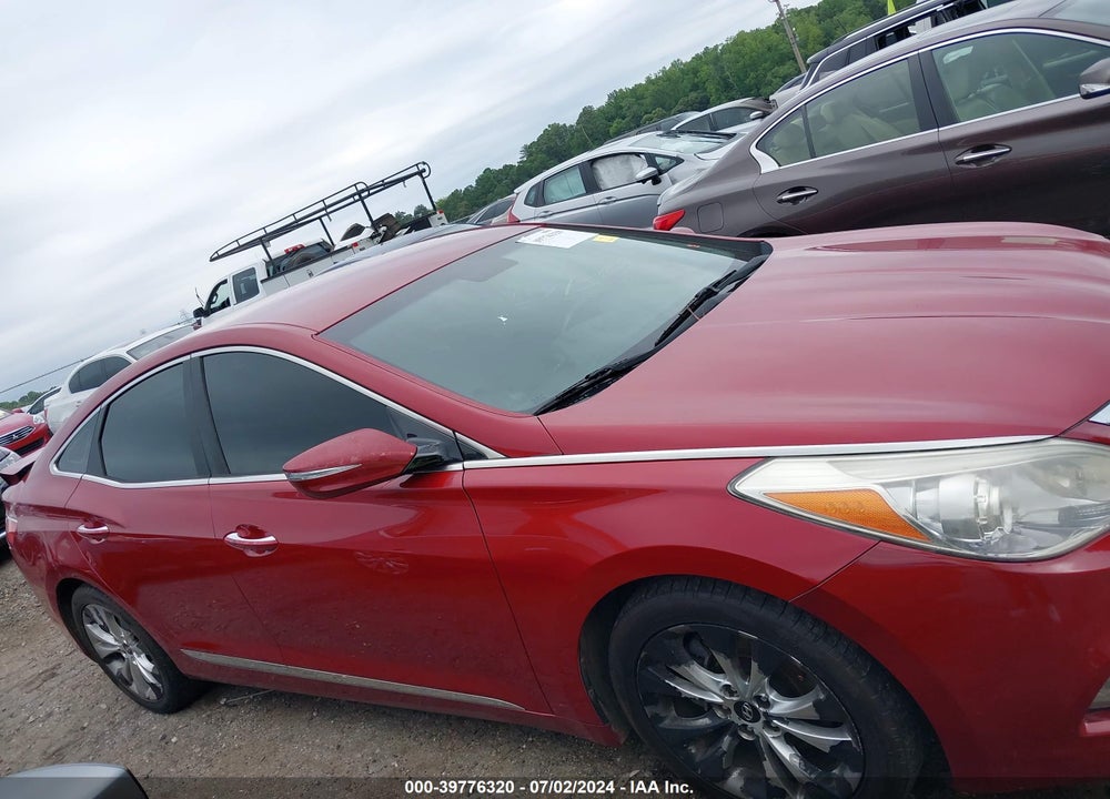 2013 HYUNDAI AZERA VIN: KMHFG4JG1DA299230