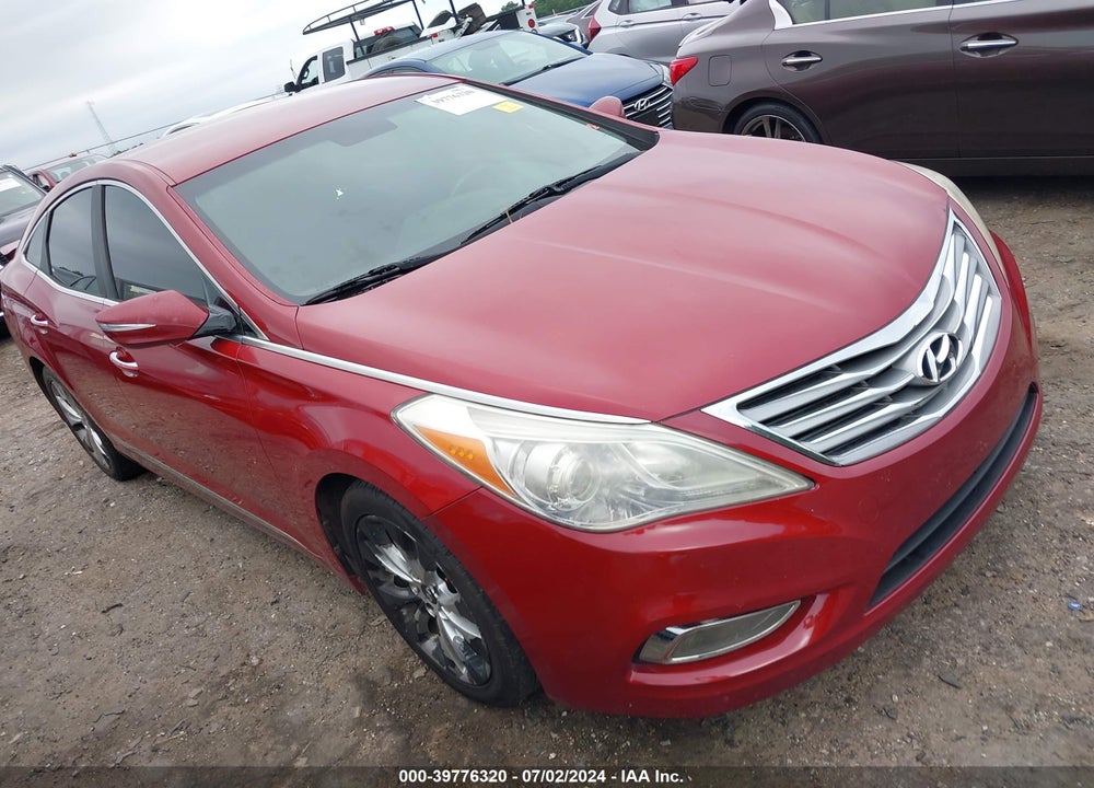 2013 HYUNDAI AZERA VIN: KMHFG4JG1DA299230