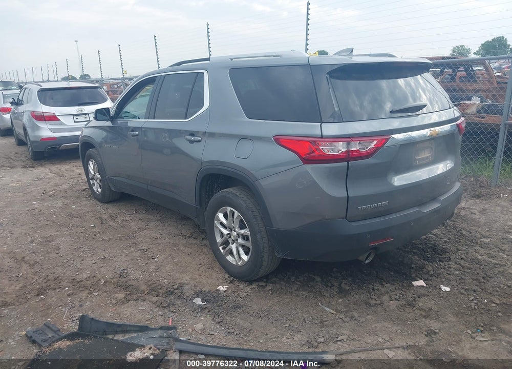 2018 CHEVROLET TRAVERSE 1LT VIN: 1GNERGKW8JJ130651