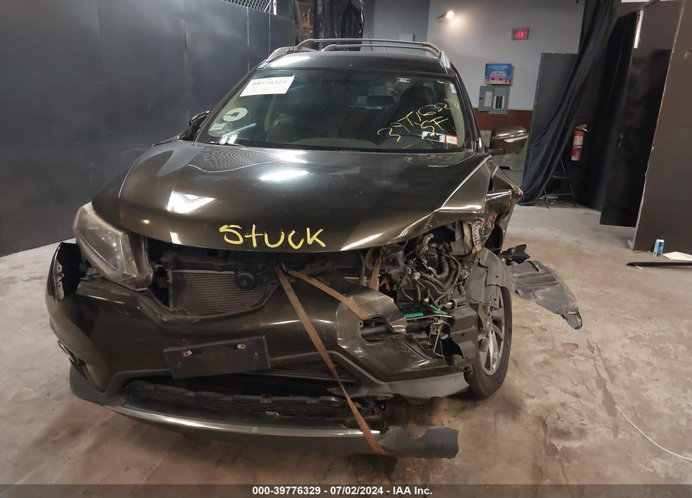 2015 NISSAN ROGUE SL VIN: 5N1AT2MV7FC854483