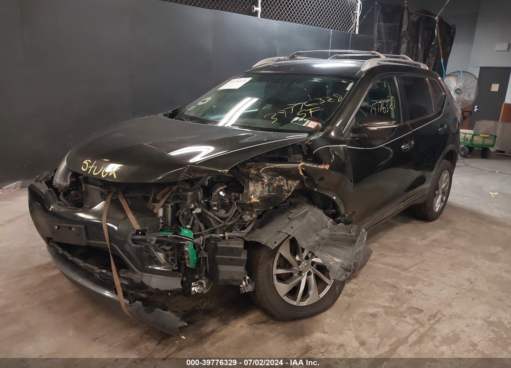 2015 NISSAN ROGUE SL VIN: 5N1AT2MV7FC854483