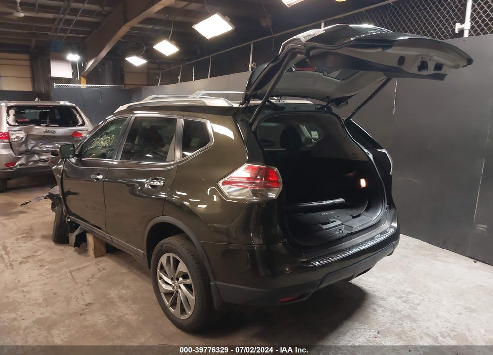 2015 NISSAN ROGUE SL VIN: 5N1AT2MV7FC854483