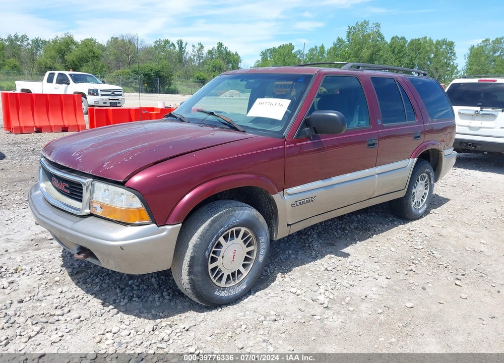 2000 GMC JIMMY SLE VIN: 1GKDT13W2Y2184005