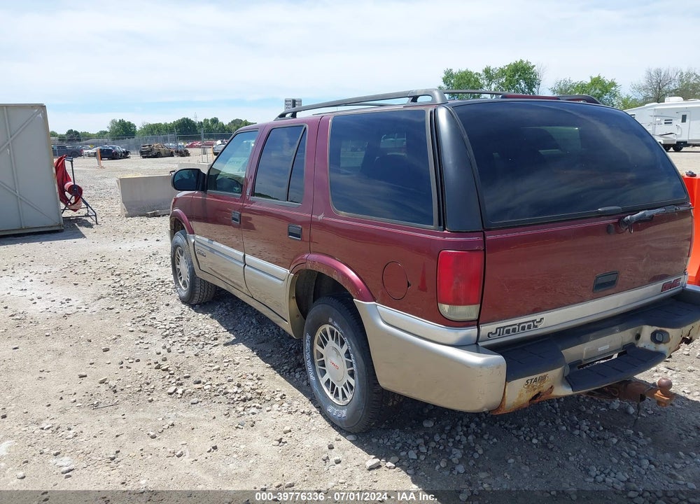 2000 GMC JIMMY SLE VIN: 1GKDT13W2Y2184005