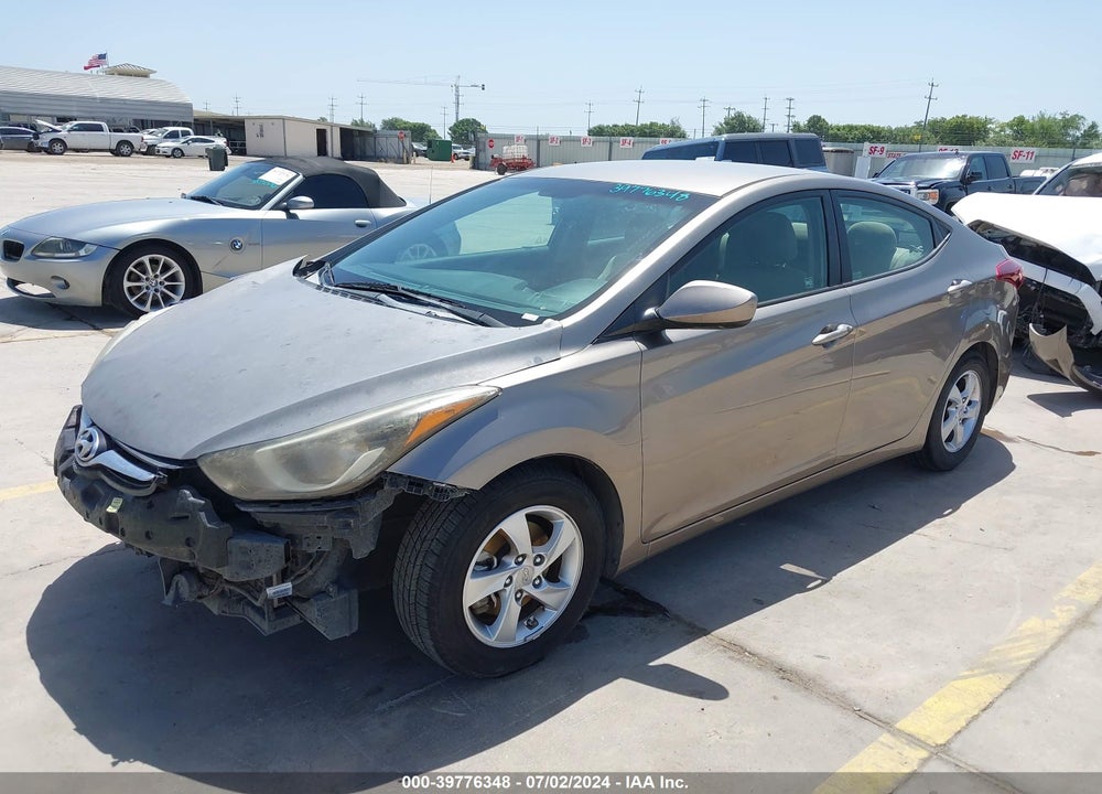 2014 HYUNDAI ELANTRA SE VIN: 5NPDH4AE0EH464329