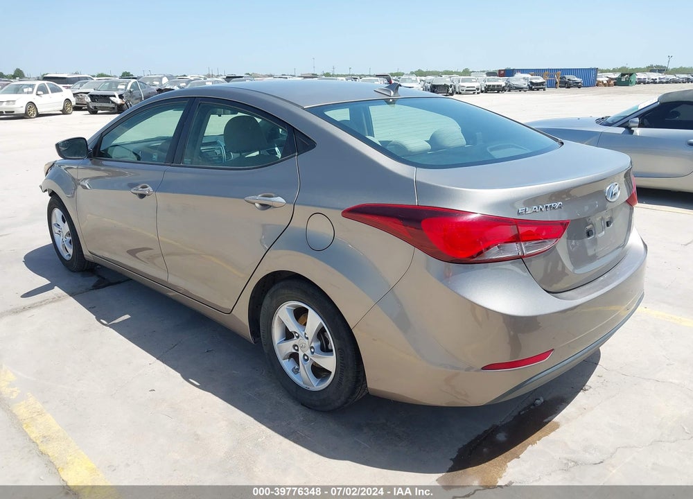 2014 HYUNDAI ELANTRA SE VIN: 5NPDH4AE0EH464329