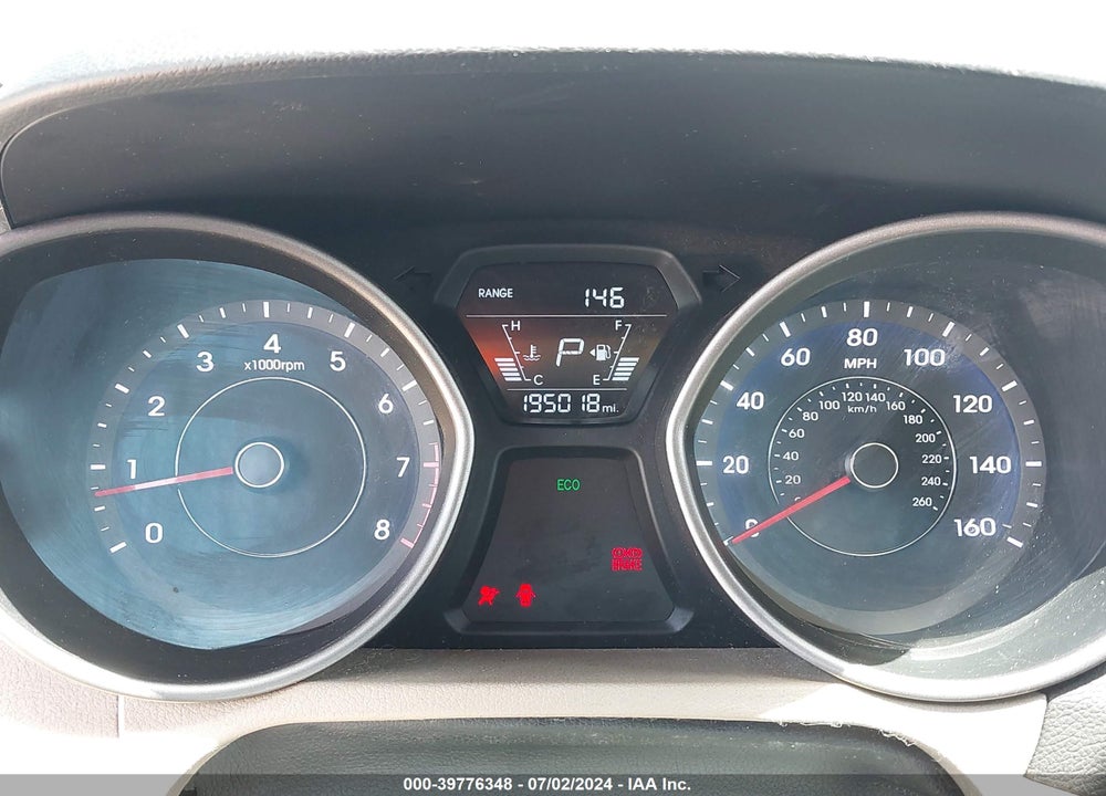 2014 HYUNDAI ELANTRA SE VIN: 5NPDH4AE0EH464329