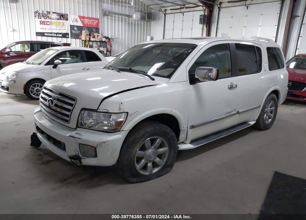 2007 INFINITI QX56 VIN: 5N3AA08C17N800354