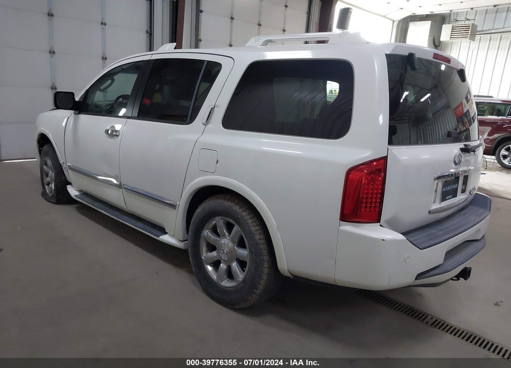 2007 INFINITI QX56 VIN: 5N3AA08C17N800354