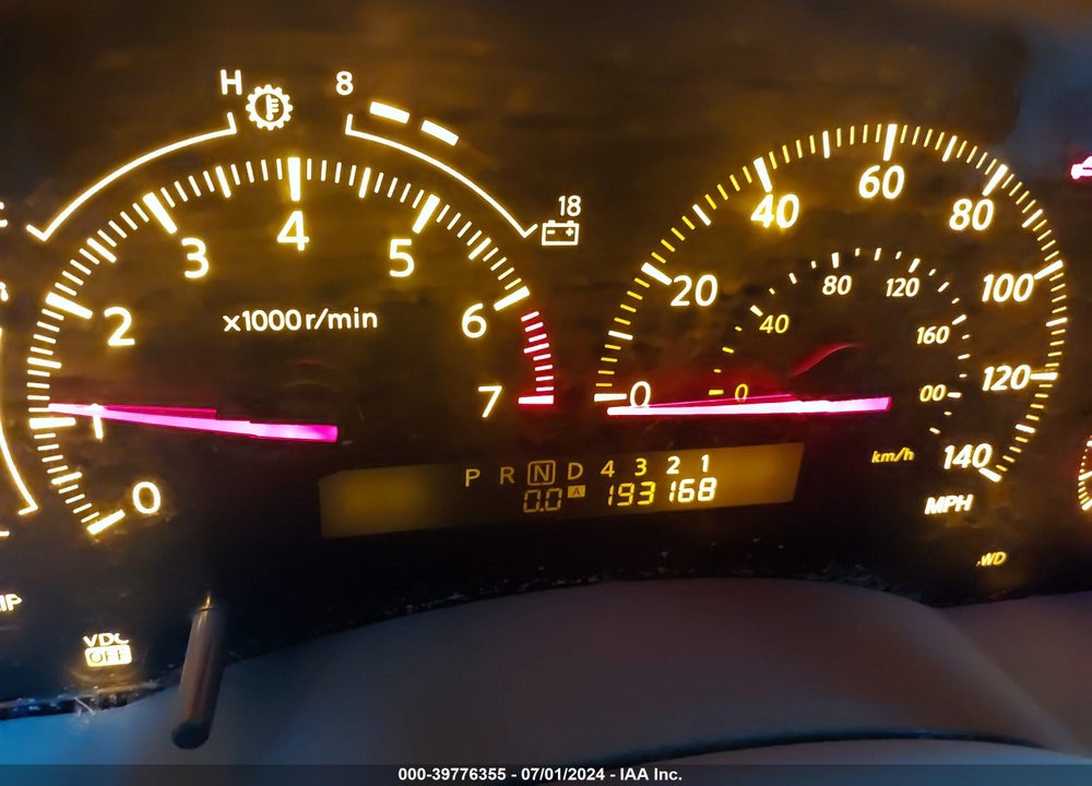 2007 INFINITI QX56 VIN: 5N3AA08C17N800354