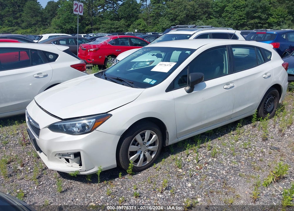2017 SUBARU IMPREZA 2.0I VIN: 4S3GTAA69H3734239
