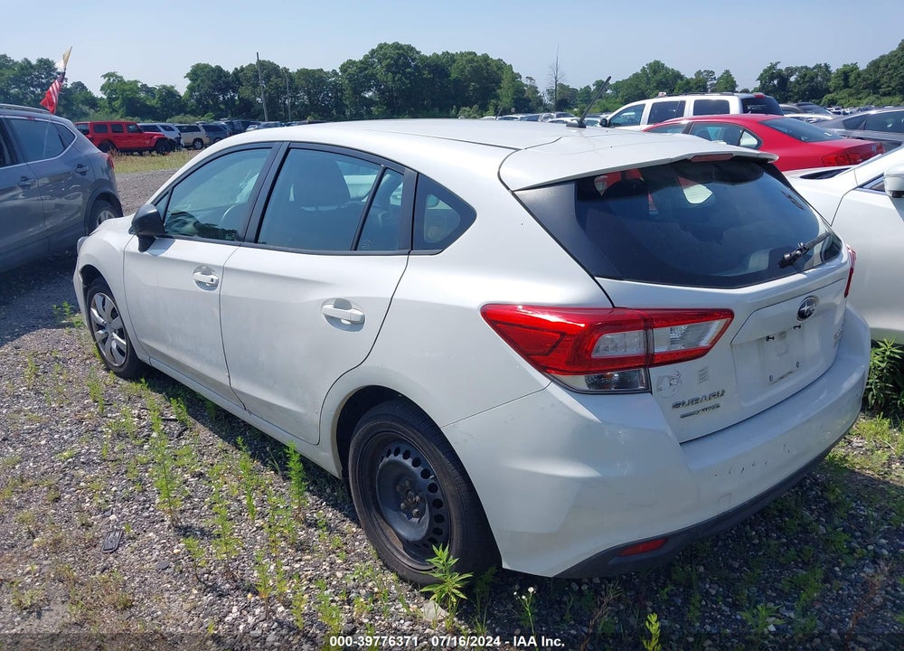 2017 SUBARU IMPREZA 2.0I VIN: 4S3GTAA69H3734239